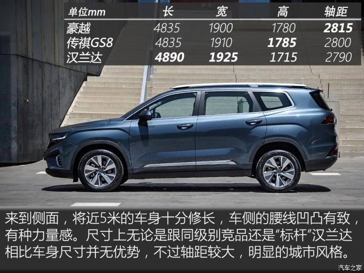 吉利汽车 豪越 2020款 1.8TD DCT旗舰型 7座